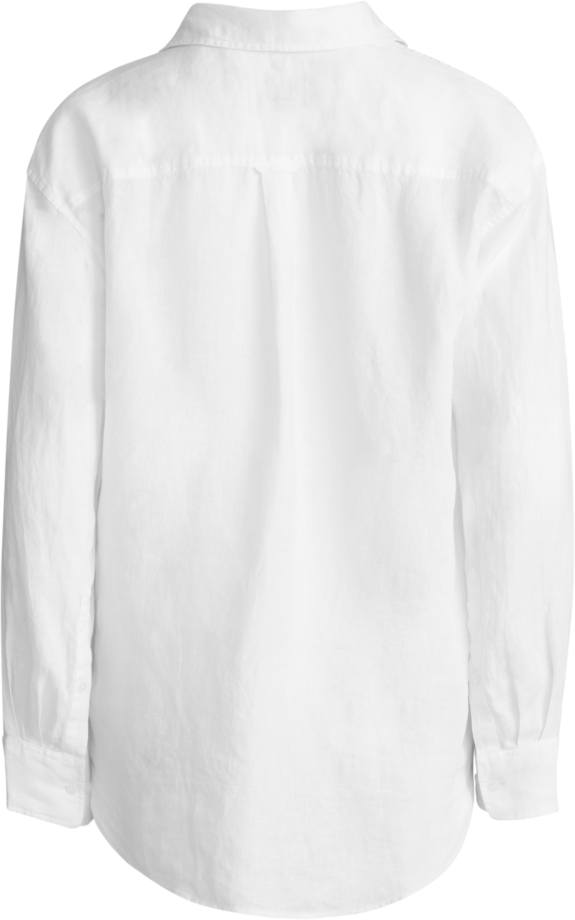 Relaxed Linen Shirt - White