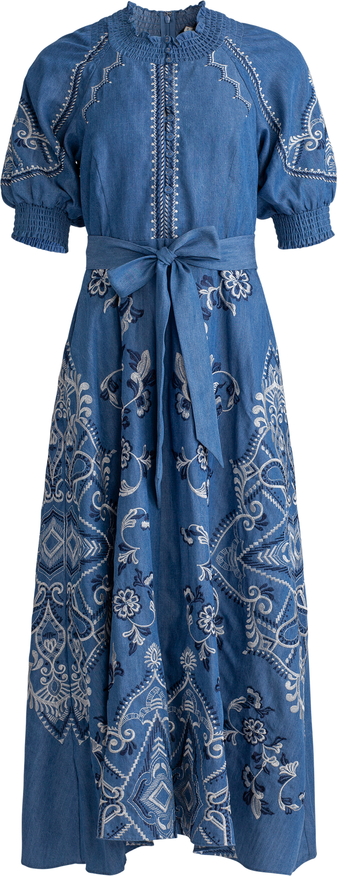 Wynter Dress Tencel - Blue
