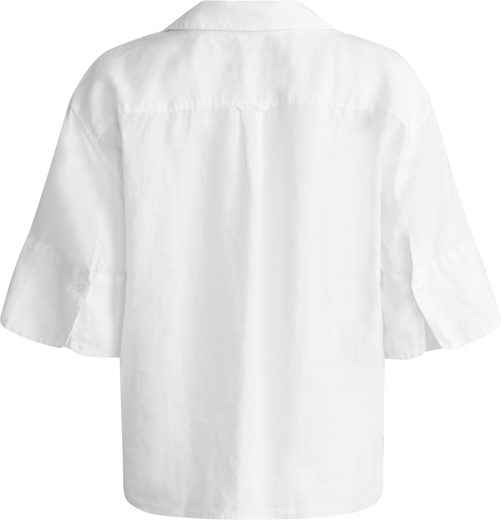 Rel Ss Linen Shirt - White
