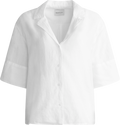 Rel Ss Linen Shirt - White