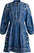 Gabriela Dress Tencel - Blue