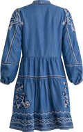Gabriela Dress Tencel - Blue