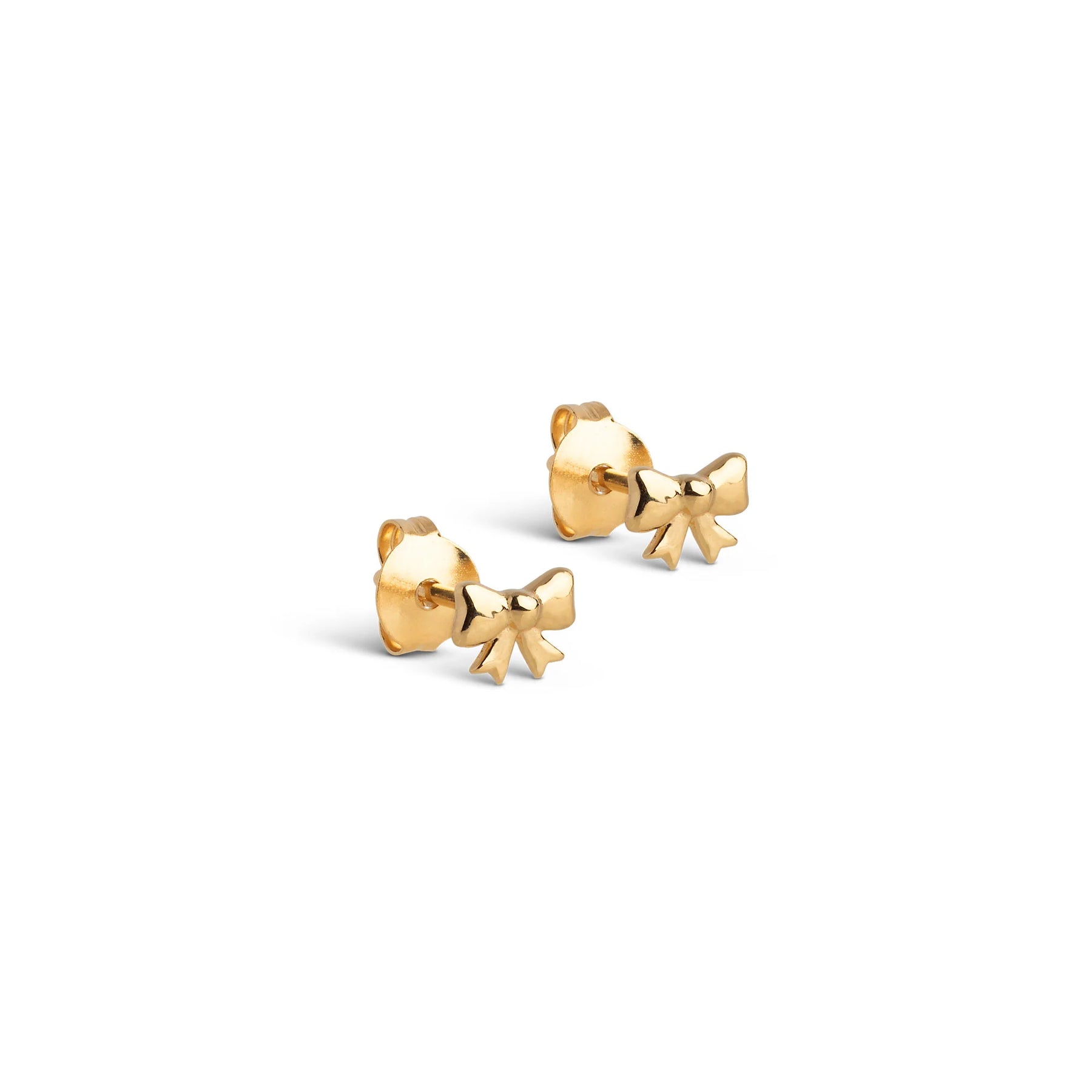 Baby Bow Studs - Guld