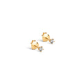ENAMEL Copenhagen Clara Studs - White CZ