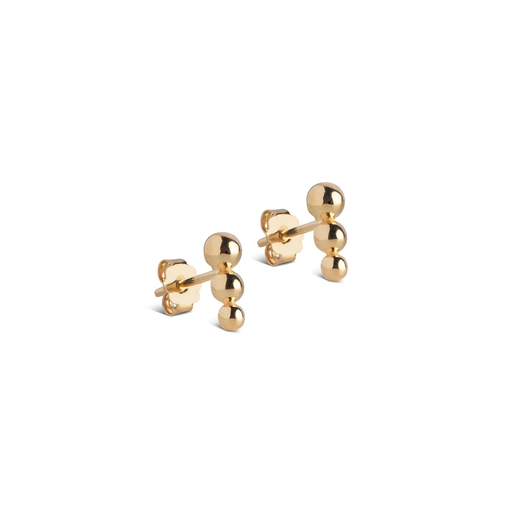 Trinity Studs - Gold