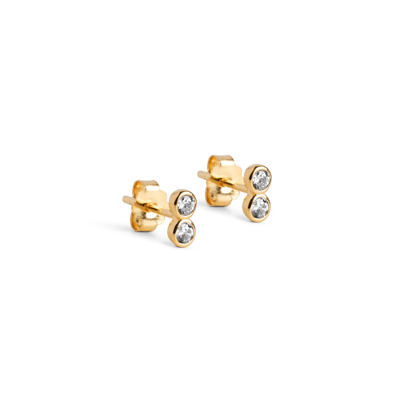 Twin Studs - Clear