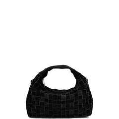 Mini Dandy Braided Suede - Black