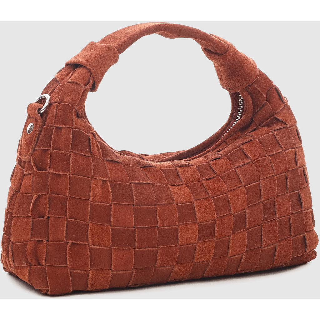 Mini Dandy Braided Suede - Redwood