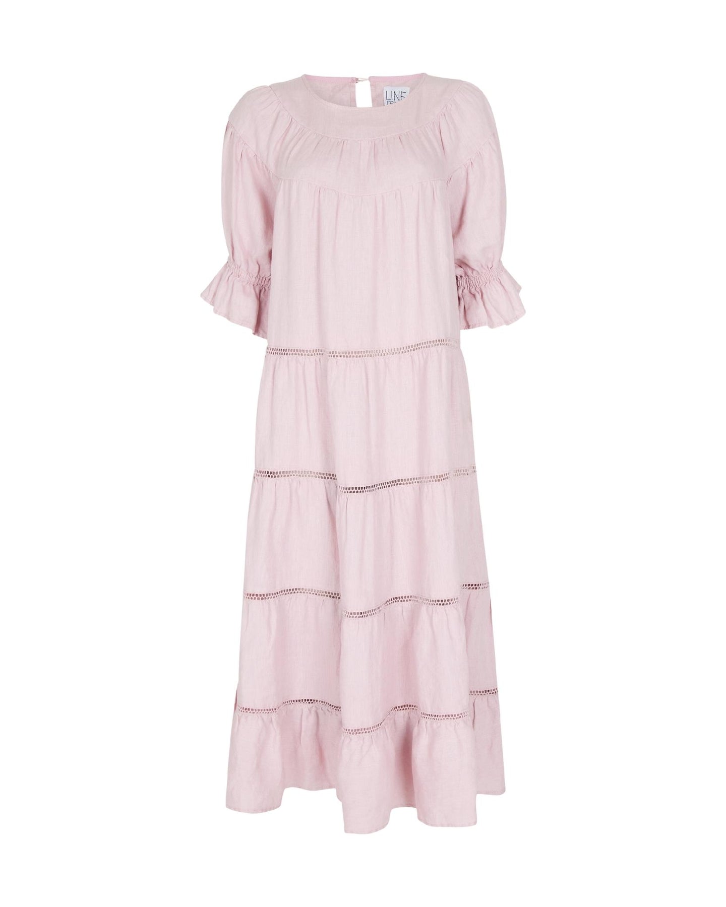 Summer Bird Linen - Pink