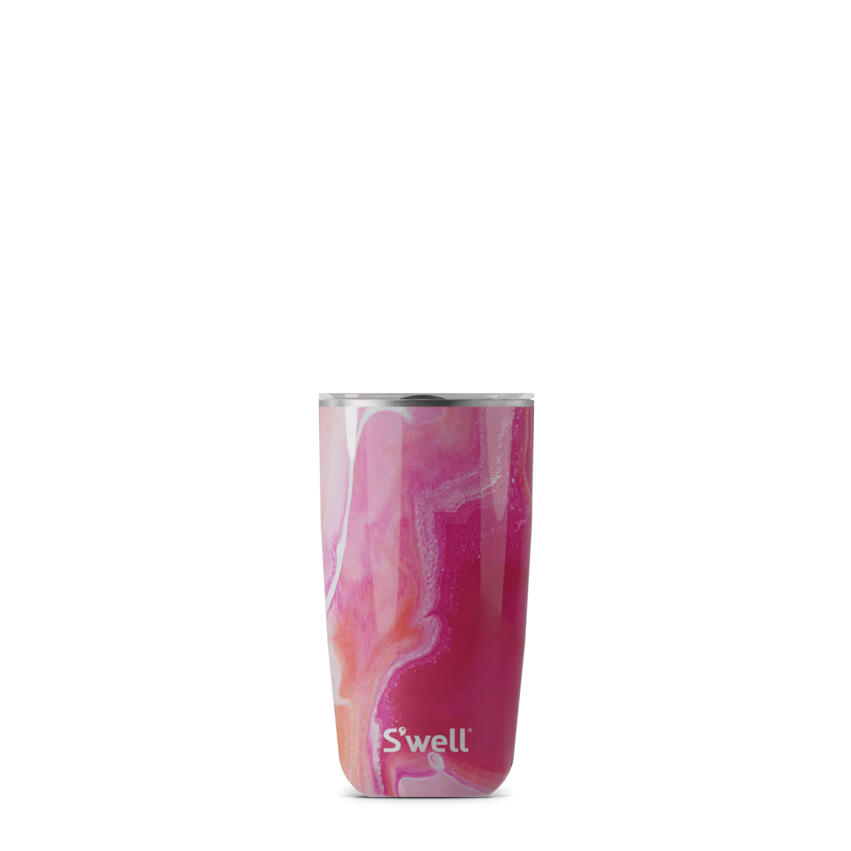 Tumbler With Lid - Rose Agate