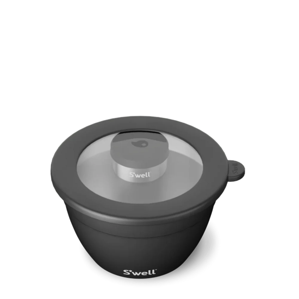 S'well Salad Bowl Kit - Onyx