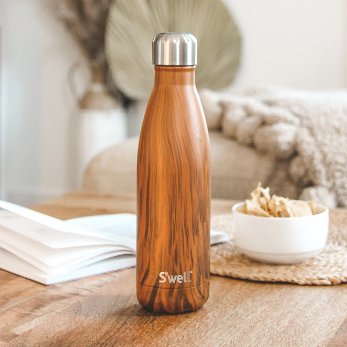 S'well Bottle 500ml - Teakwood