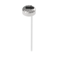 Traveler Flip Straw Lid - Silver