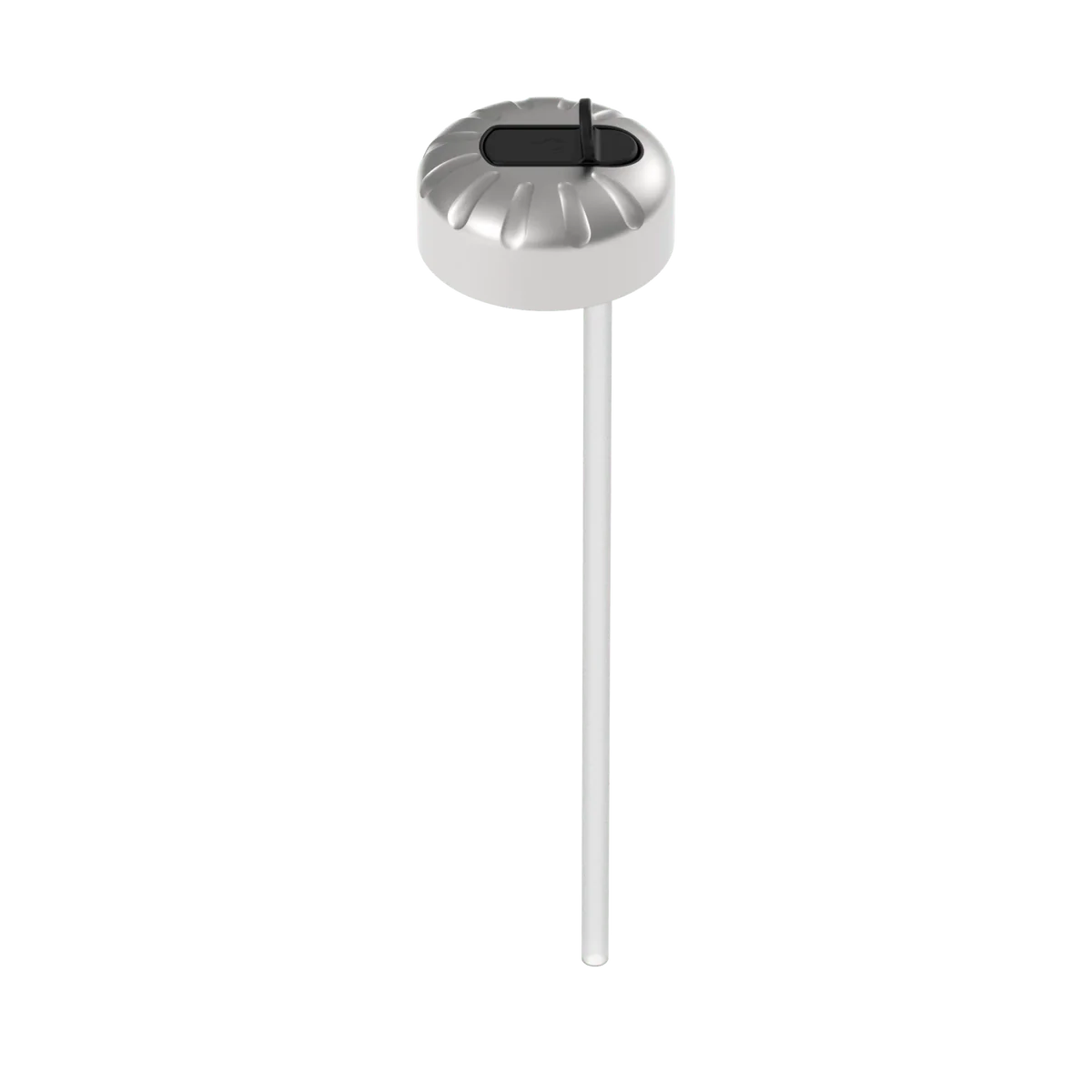 Traveler Flip Straw Lid - Silver