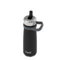 Traveler Flip Straw Lid - Silver