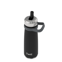Traveler Flip Straw Lid - Silver