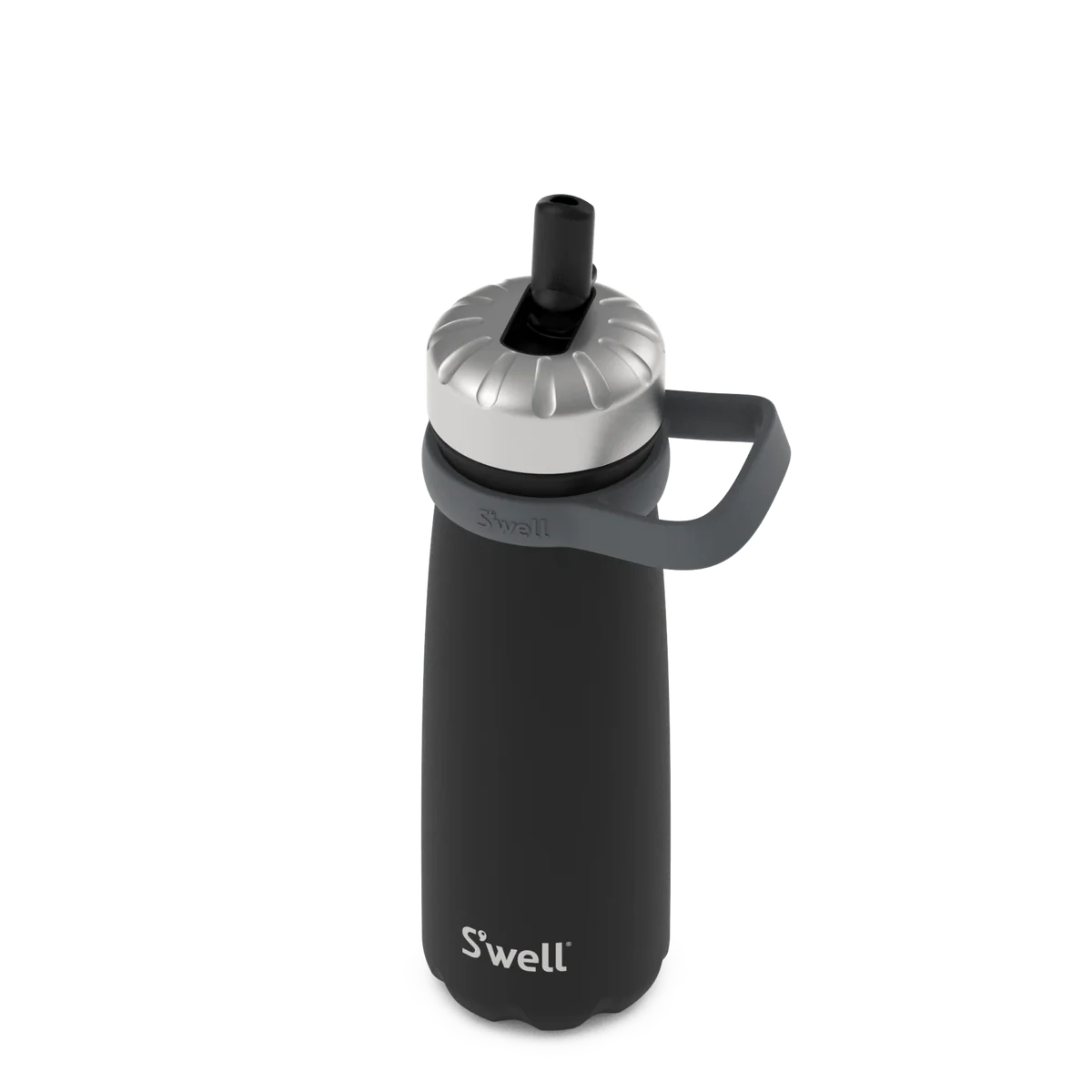 Traveler Flip Straw Lid - Silver