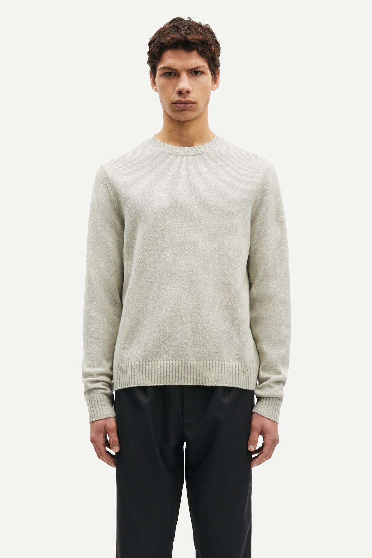 Sylli Crew Neck - Abbey Stone