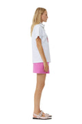 Basic Jersey Cats Relaxed T-Shirt - Bright White