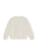 Isoli Ganni Oversized Sweatshirt - Egret
