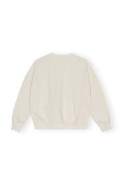 Isoli Ganni Oversized Sweatshirt - Egret