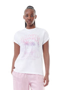 Basic Jersey Coctail Relaxed T-Shirt - Bright White