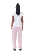 Basic Jersey Coctail Relaxed T-Shirt - Bright White