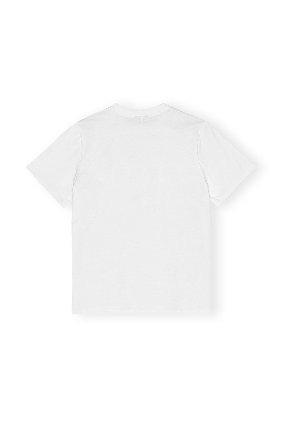 Basic Jersey Cat Relaxed T-Shirt - Bright White