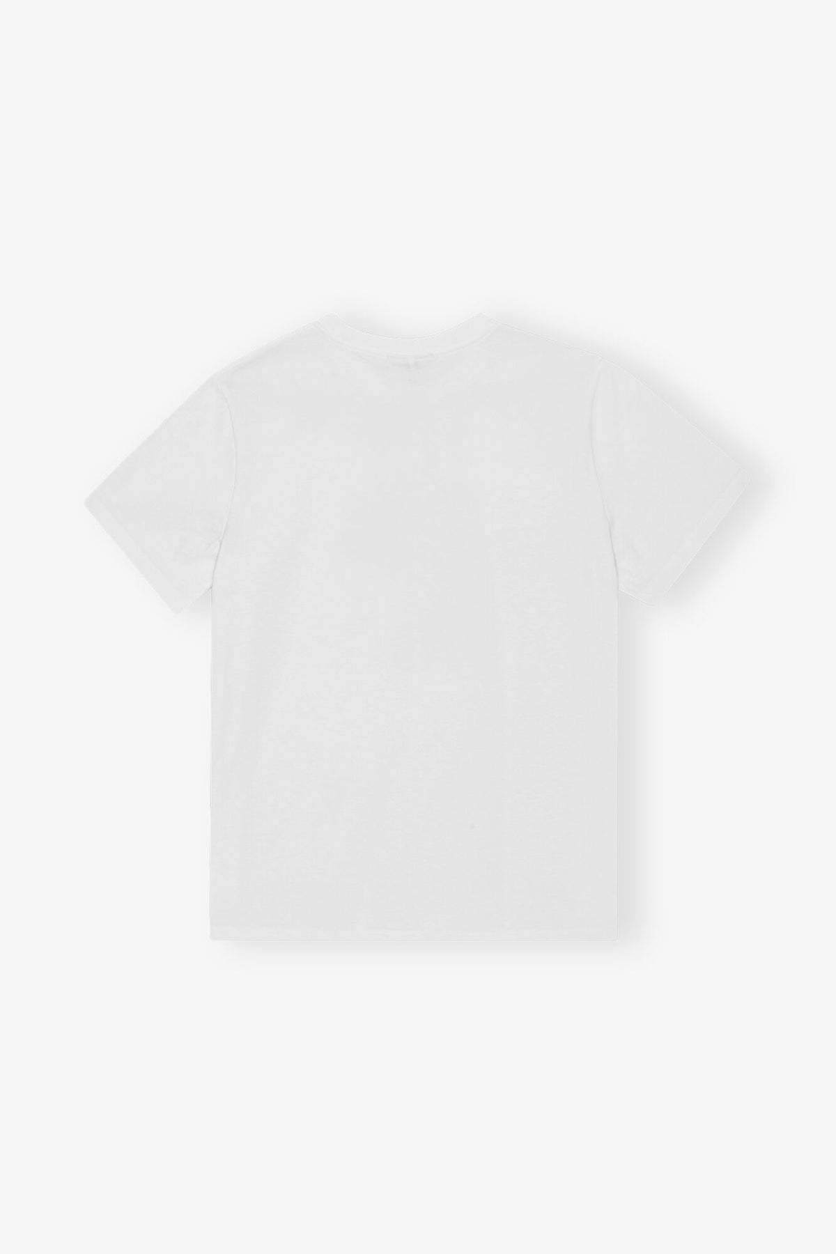 GANNI Basic Jersey Kittens Relaxed T-Shirt - Bright White