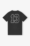 Basic Cotton Witch Relaxed T-Shirt - Phantom