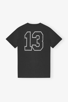 Basic Cotton Witch Relaxed T-Shirt - Phantom