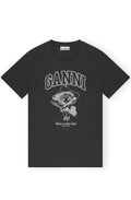 Basic Cotton Witch Relaxed T-Shirt - Phantom