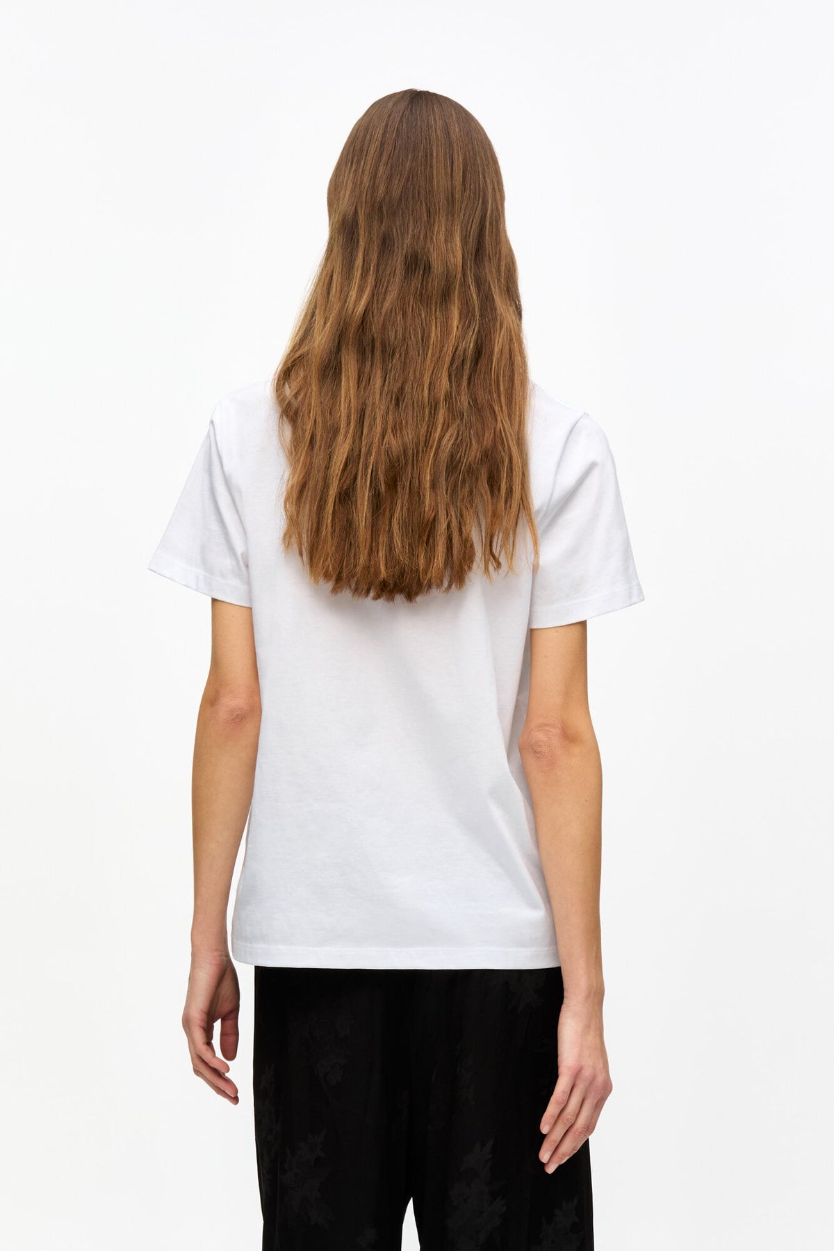 Basic Jersey Poppy C Relaxed T-Shirt - Bright White