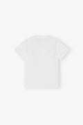 Basic Jersey Teddy Relaxed T-Shirt - Bright White