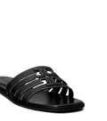 Ines Cage Slide - Perfect Black
