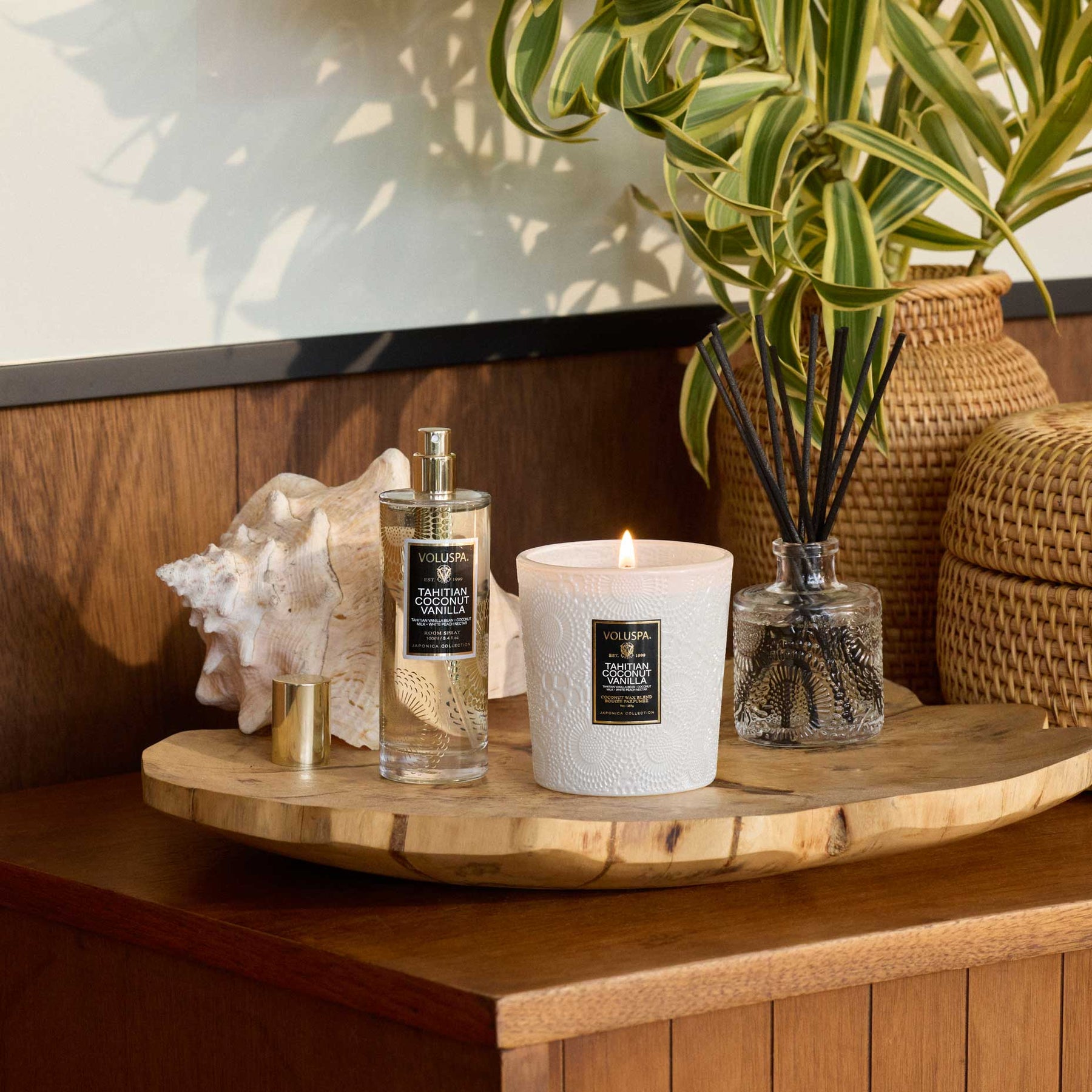 Reed Diffuser - Tahitian Coconut Vanilla
