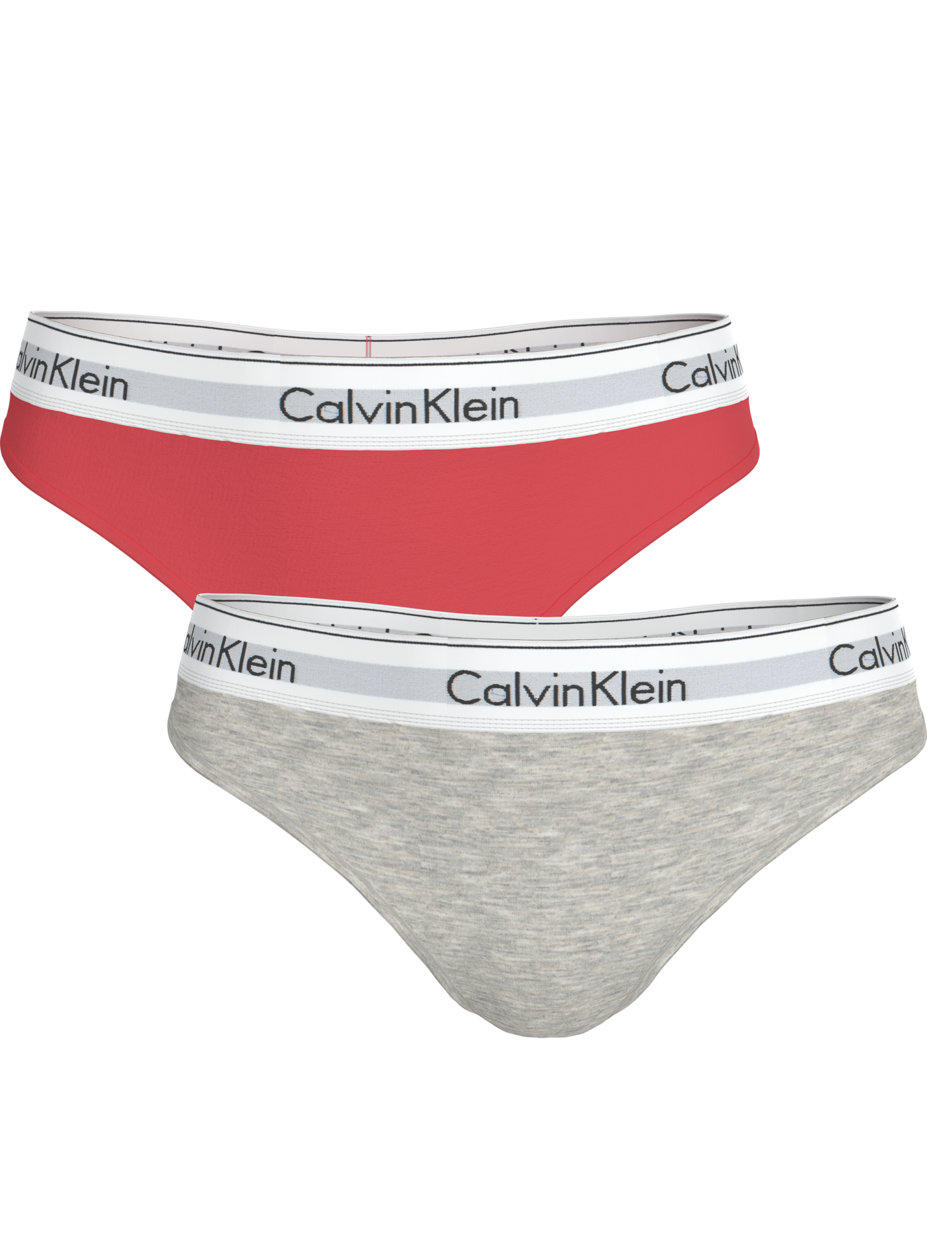 Stringtrosor 2-pack - Punch Pink/Grey Heather