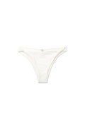 Twisted Bikini Bottom - Pearl White