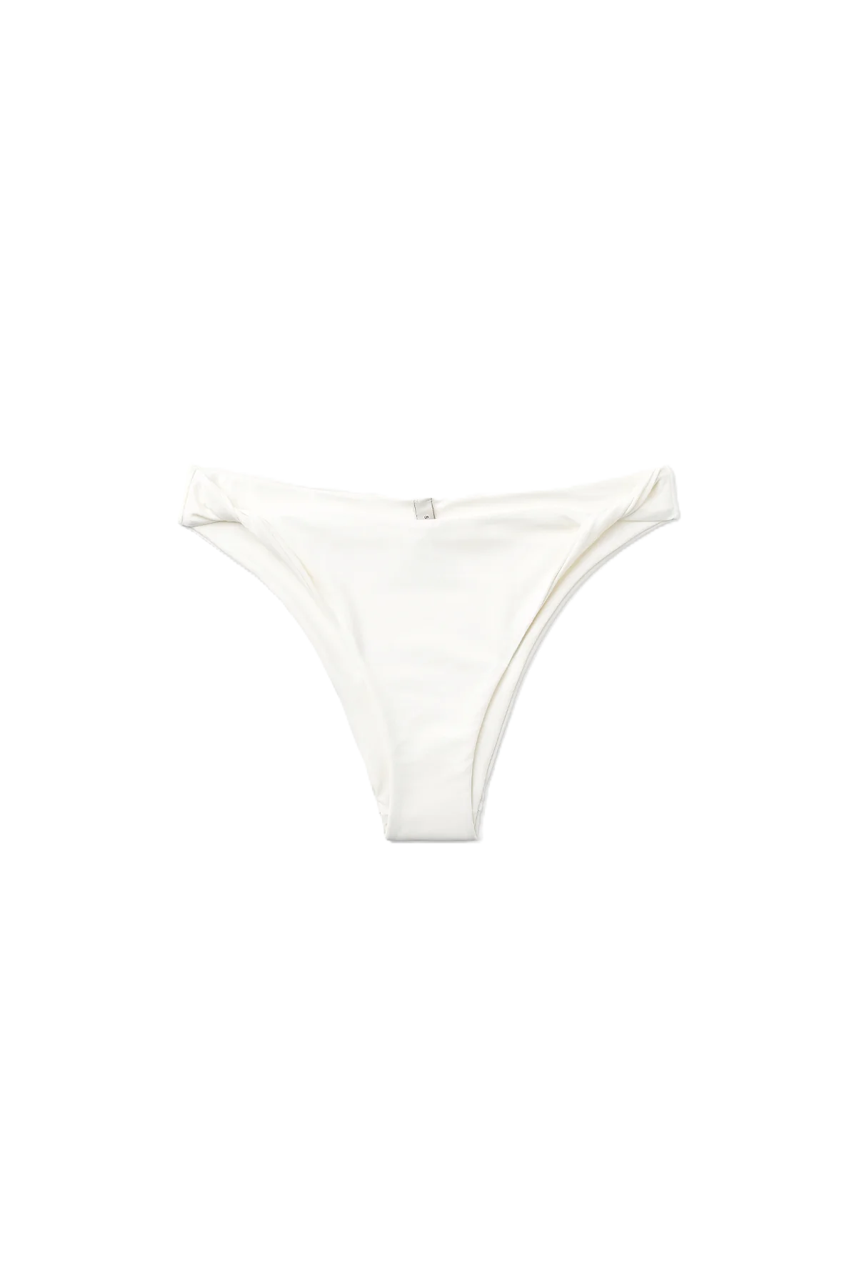 Twisted Bikini Bottom - Pearl White