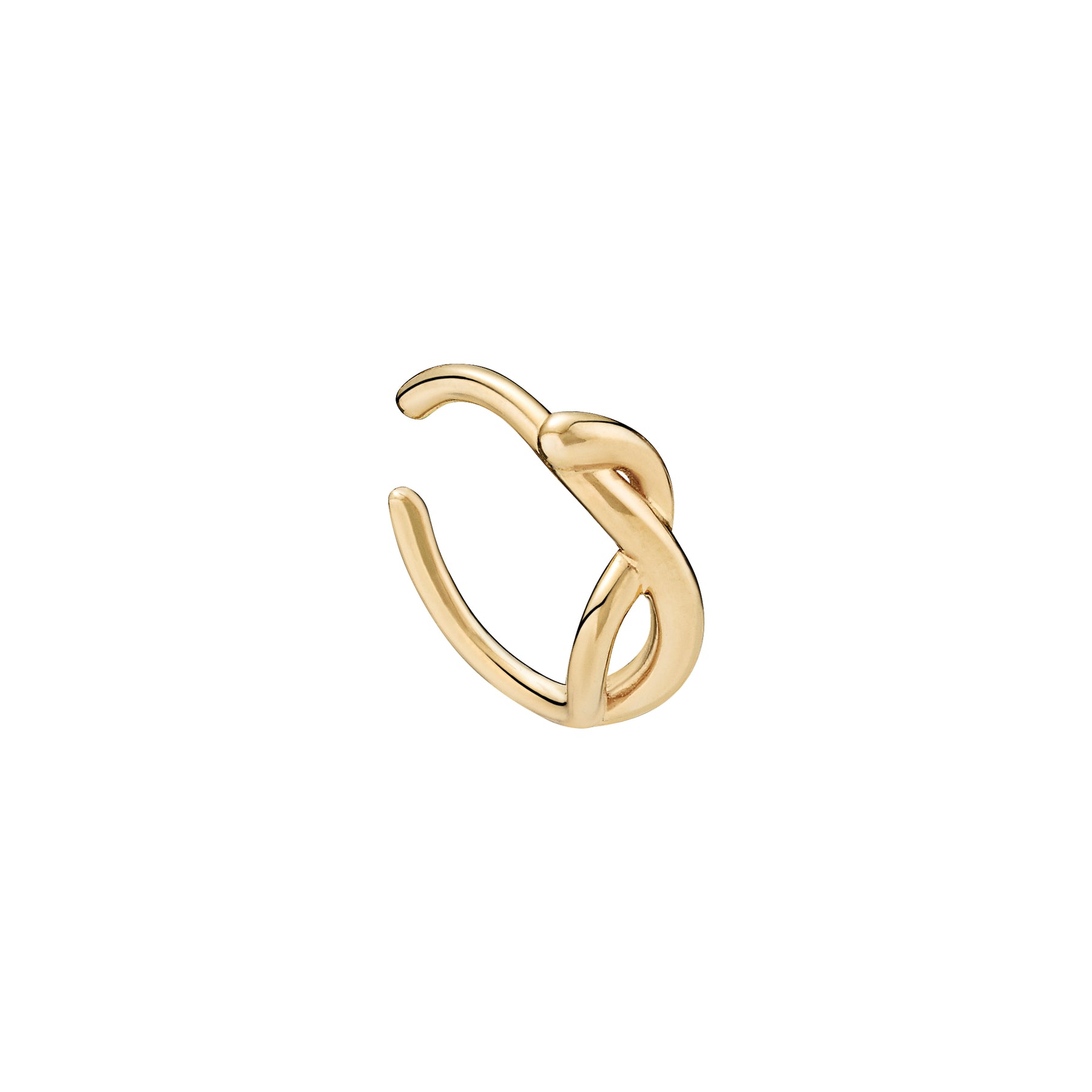 Twisted Deceiver Ear Cuff - Gold