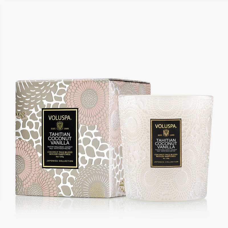 Classic Boxed Candle - Tahitian Coconut Vanilla