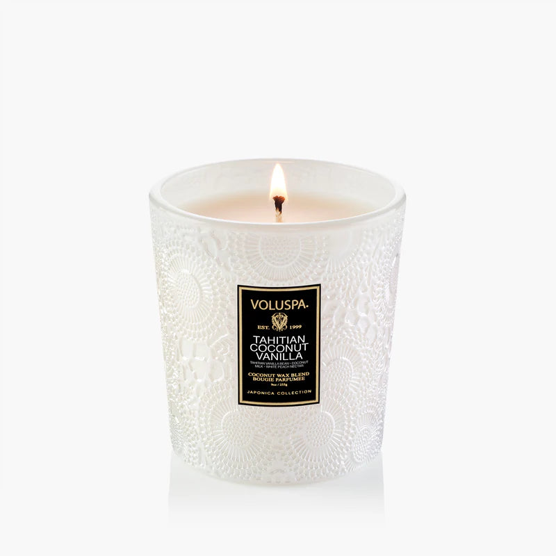 Classic Boxed Candle - Tahitian Coconut Vanilla