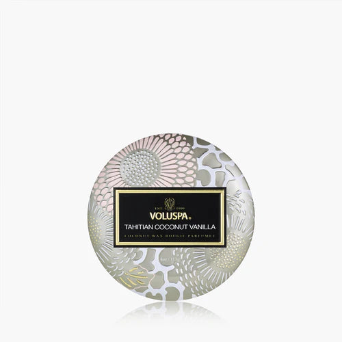 Mini Tin Candle - Tahitian Coconut Vanilla