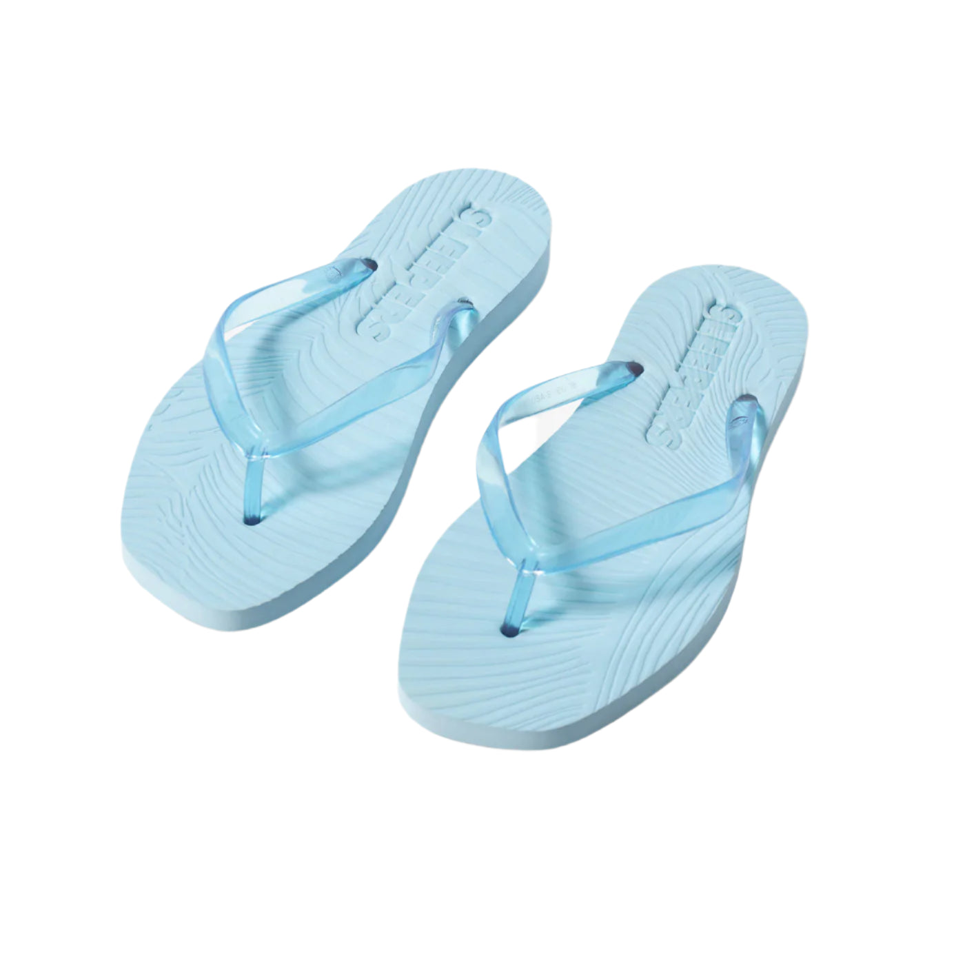 Sleepers Tapered Platform Transparent - Blue Trans