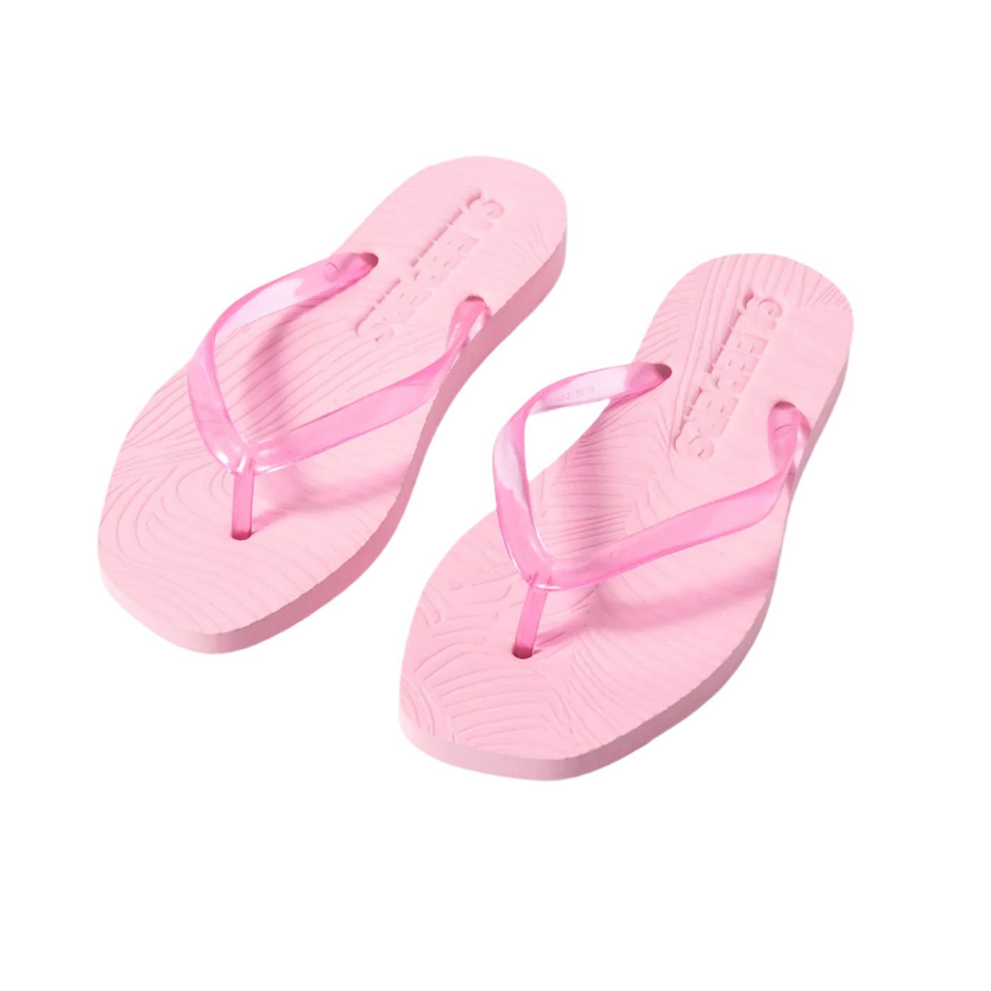 Tapered Platform Transparent - Pink Trans