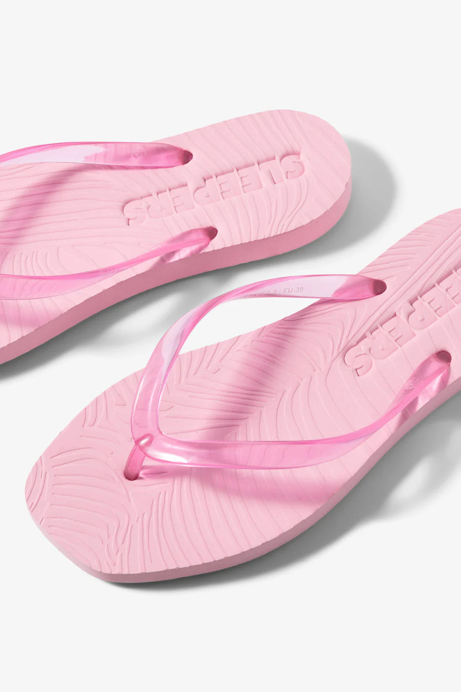 Tapered Platform Transparent - Pink Trans