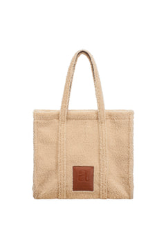 Teddy Bag L - Ecru