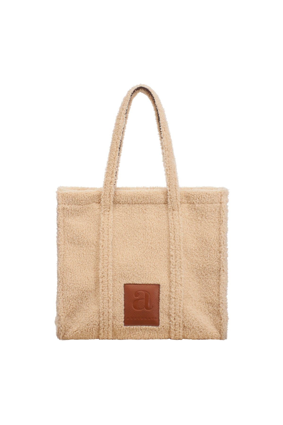 Teddy Bag L - Ecru