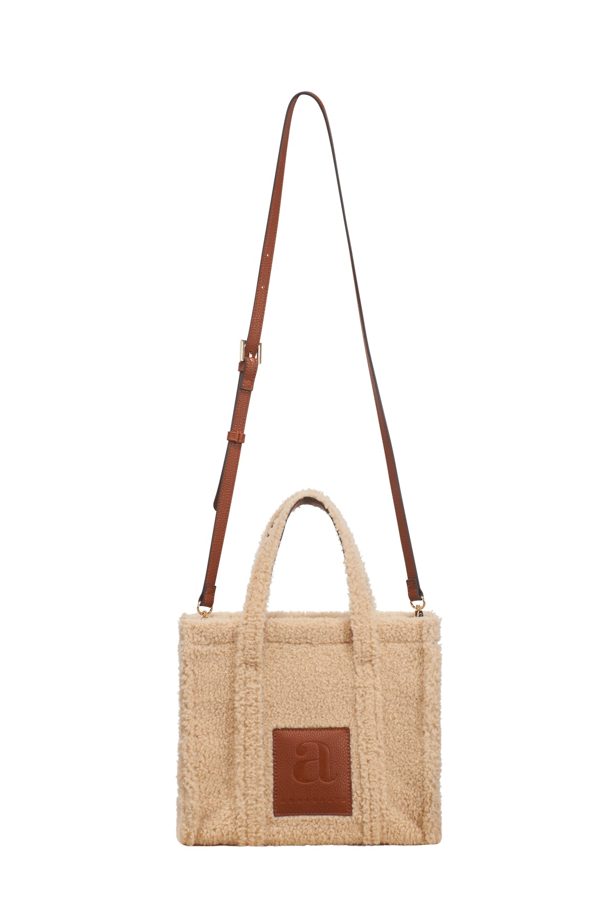 Teddy Bag M - Ecru