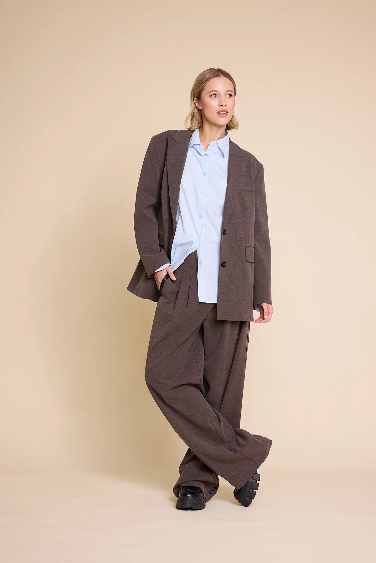 The Kid Wool Blazer - Brun